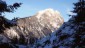 Nun durch den Wald steiler bergauf. Hin und wieder zeigt sich im Norden das steirische Matterhorn; der prchtige Lugauer.